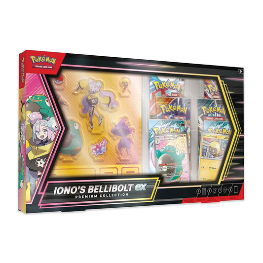 Pokémon Trading Card Game (TCG): Pokemon Iono’s Bellibolt EX Premium Collection