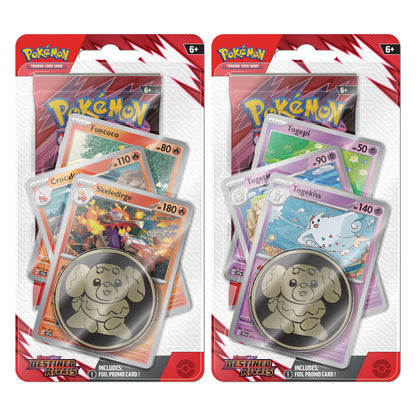 Pokémon Trading Card Game (TCG): Pokemon Scarlet and Violet Destined Rivals Premium Checklane Blister