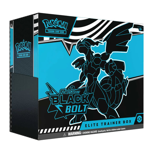 Pokémon Trading Card Game (TCG): Pokemon Scarlet & Violet Black Bolt Elite Trainer Box