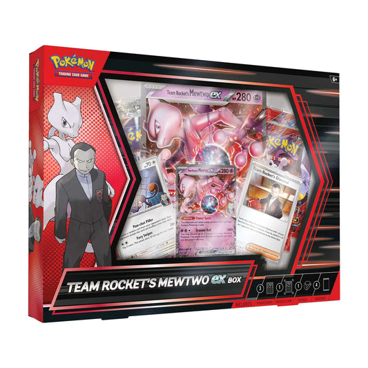 Pokémon Trading Card Game (TCG): Pokemon Team Rocket’s Mewtwo EX Box