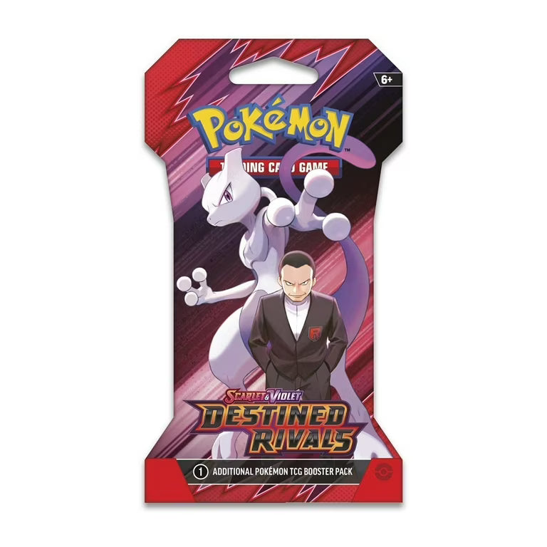 Pokémon Trading Card Game (TCG): Pokemon Scarlet & Violet Destined Rivals Blister Booster Pack (10 Cards)