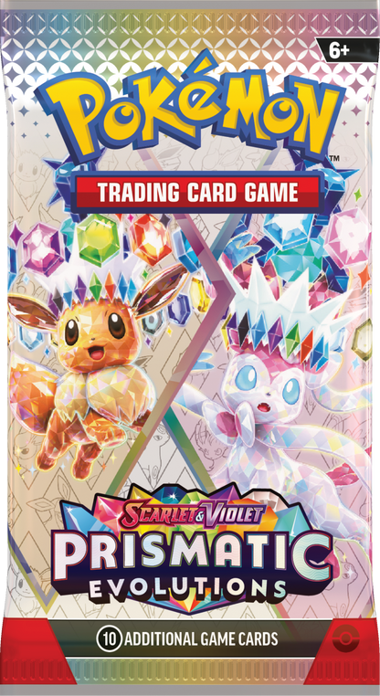 Pokémon Trading Card Game (TCG): Pokémon TCG Scarlet Violet—Prismatic Evolutions Poster Collection