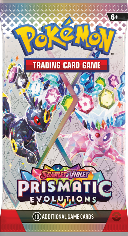 Pokémon Trading Card Game (TCG): Pokémon TCG Scarlet Violet—Prismatic Evolutions Poster Collection