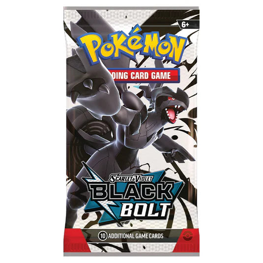 Pokémon Trading Card Game (TCG): Pokemon Scarlet & Violet: Black Bolt & White Flare Booster Pack
