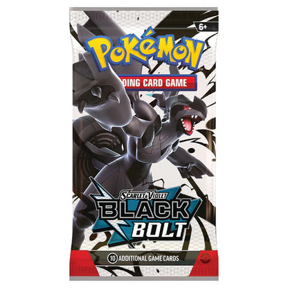 Pokémon Trading Card Game (TCG): Pokemon Scarlet & Violet: Black Bolt & White Flare Booster Pack
