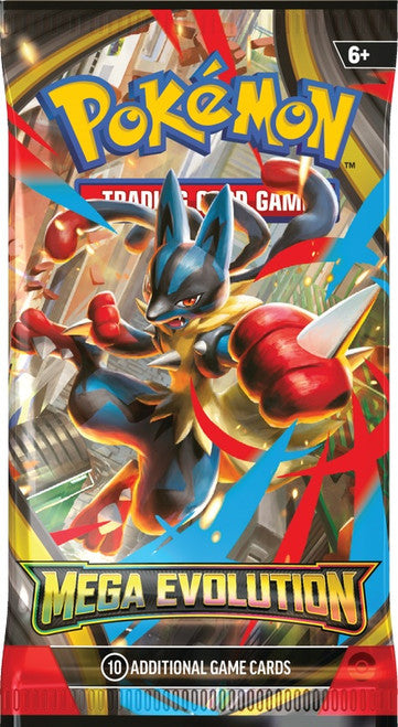 Pokémon Trading Card Game (TCG): Mega Evolution Booster Pack (10 Cards)