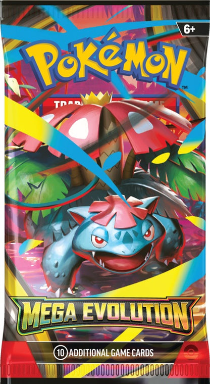 Pokémon Trading Card Game (TCG): Mega Evolution Booster Pack (10 Cards)