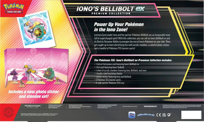 Pokémon Trading Card Game (TCG): Pokemon Iono’s Bellibolt EX Premium Collection