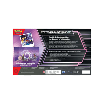 Pokémon Trading Card Game (TCG): Pokemon Cynthia’s Garchomp EX Premium Collection