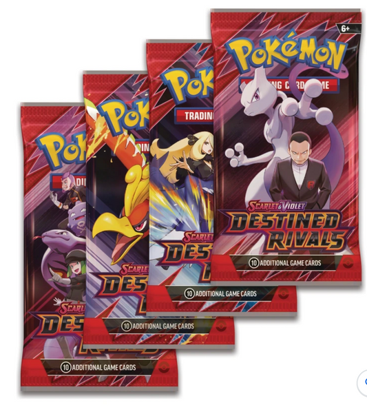 Pokémon Trading Card Game (TCG): Pokemon Scarlet & Violet Destined Rivals Booster Pack (10 Cards)