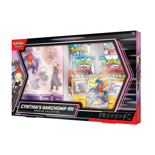 Pokémon Trading Card Game (TCG): Pokemon Cynthia’s Garchomp EX Premium Collection