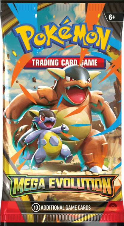 Pokémon Trading Card Game (TCG): Mega Evolution Booster Pack (10 Cards)
